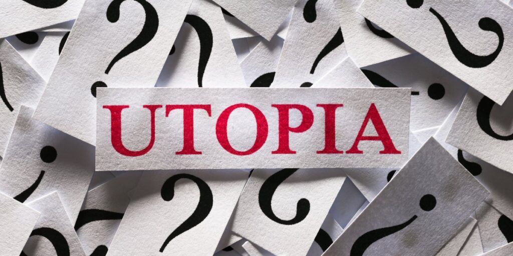 What is utopia in literature?