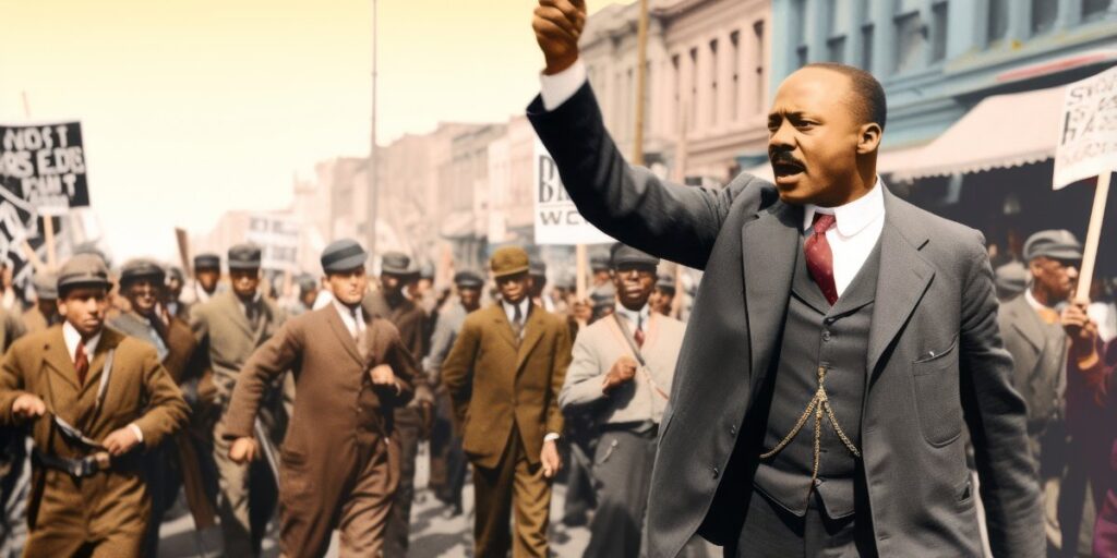 several momentous historical events in the Black struggle for freedom and equality