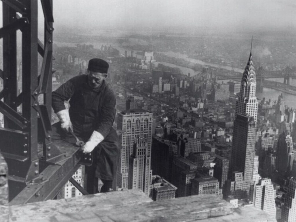 Construction workers of the Empire State Building